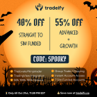 TRADEIFY 55% OFF 🎃👻 Halloween SALE